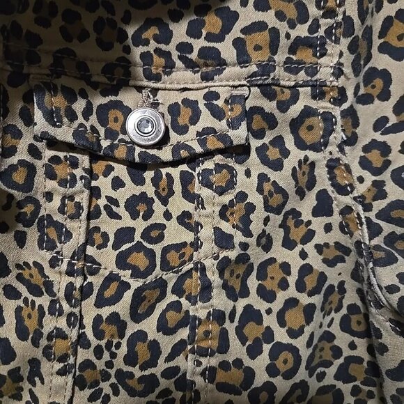 Wonder Nation cheetah print jacket sizen 14/16 (xl) Jrs. - Picture 4 of 9